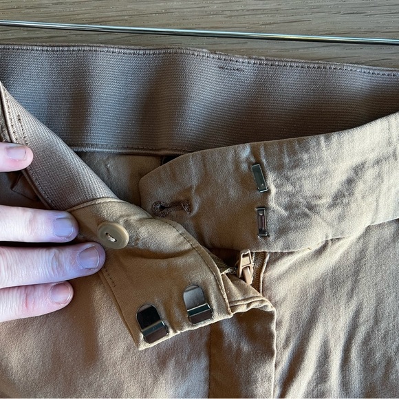 Lane Bryant 4-Season Signature Fit Ankle CORE Dress Pants 18W Tan Slim Trousers - Picture 7 of 10